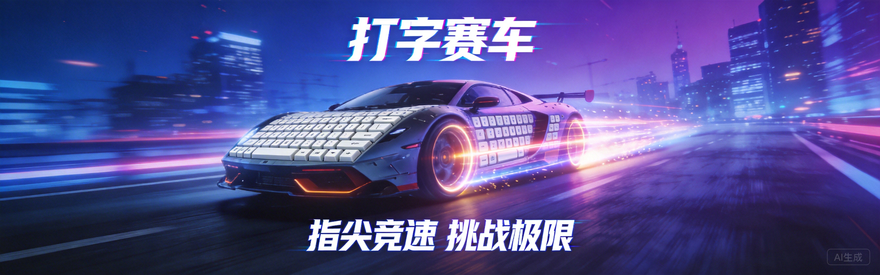 打字赛车游戏封面